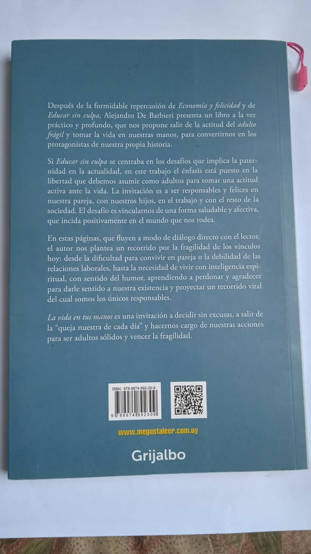 La Vida En Tus Manos. Superando El Síndrome Del Adulto Frágil — foto 2