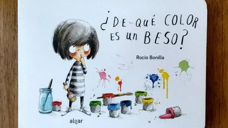 ¿de Qué Color Es Un Beso?