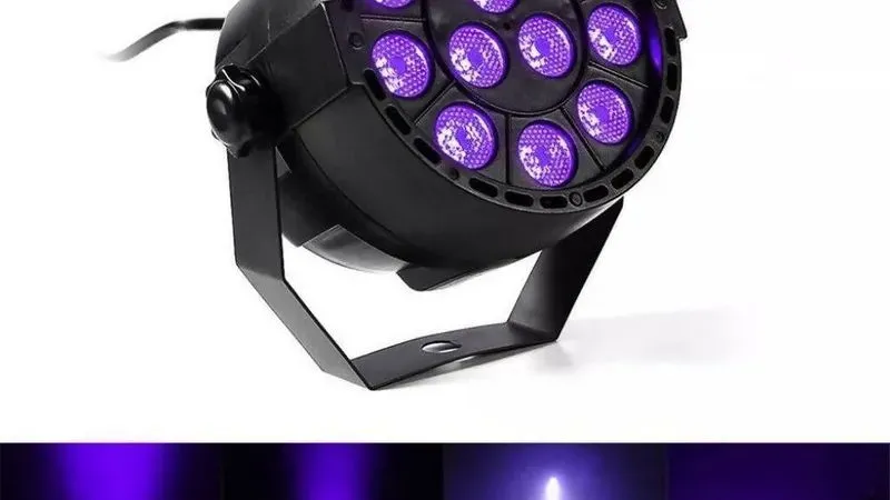 Luces - Luz Negra Tacho Par Led