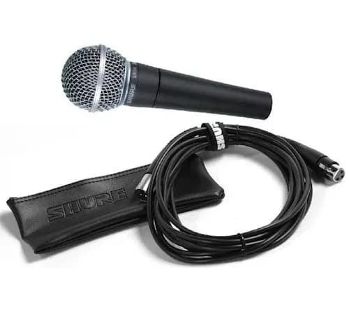 Microfono Shure Con Cable