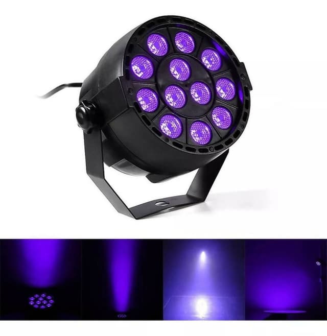 Luces - Luz Negra Tacho Par Led — foto 2
