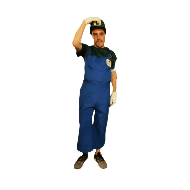 Disfraz De Luigi De Super Mario Bros — foto 2