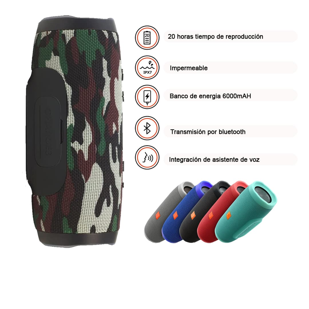 Parlante Bluetooth Portatil