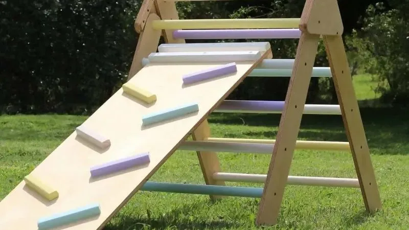 Triángulo + Rampa Montessori Pikler