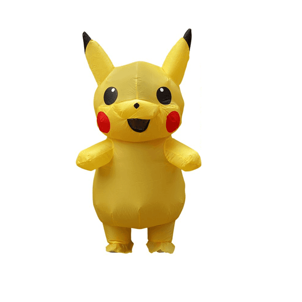 Disfraz Inflable Pikachu Pokemon Cosplay Adulto