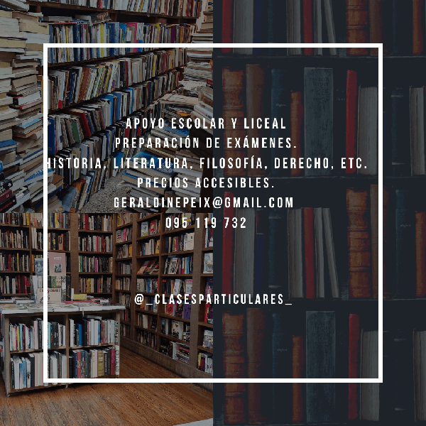 Clases Particulares, Apoyo Escolar Y Liceal