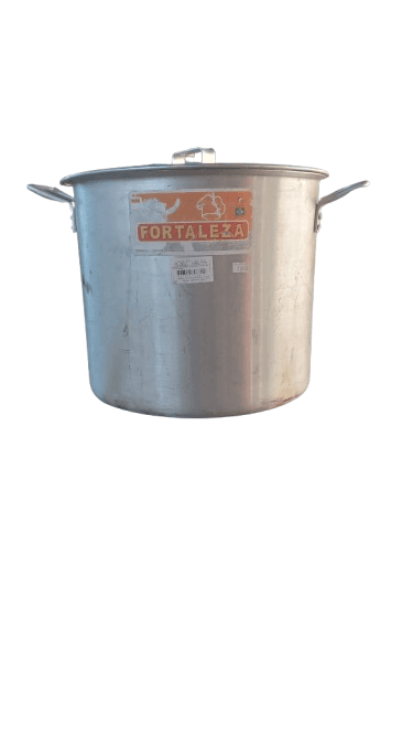 Olla De Aluminio De 34 Litros Marca Fortaleza.