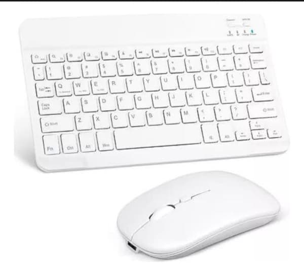 Teclado y Mouse Inalámbrico Color Rosa