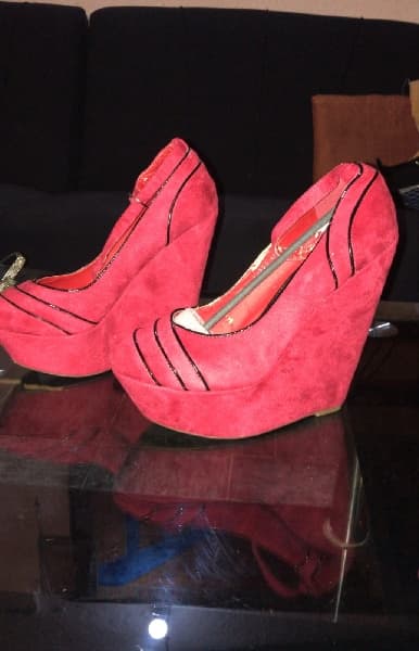 Zapatos Taco Corrido Plataforma