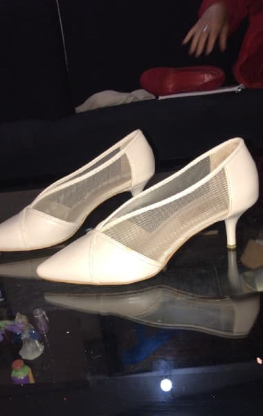 Zapato Blanco Bajitas
