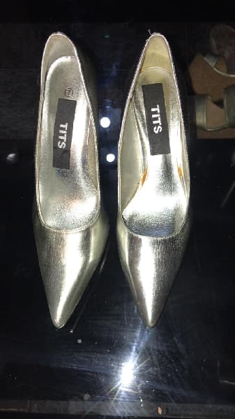 Zapato Plateado