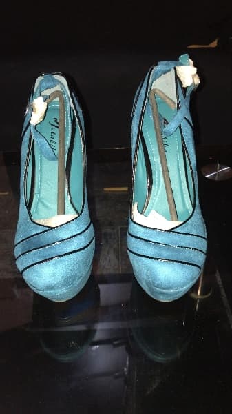 Zapatos Taco Corrido Plataforma