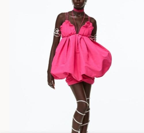 Vestido Rosado - Globo