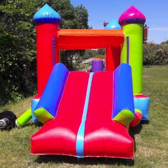 Pack 2 horas de castillo inflable cama elástica y algodon de azúca o pop!!!
