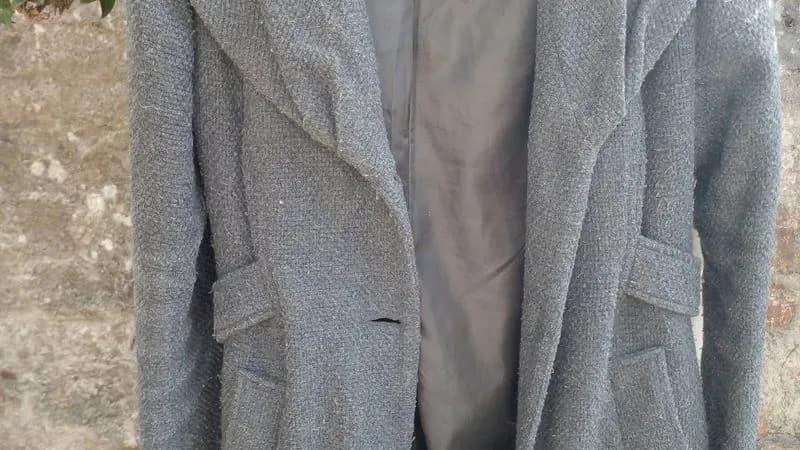 Tapado De Invierno Gris