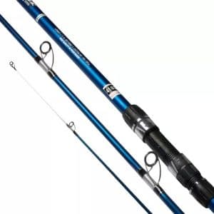 Caña de pesca de 3 tramos con reel