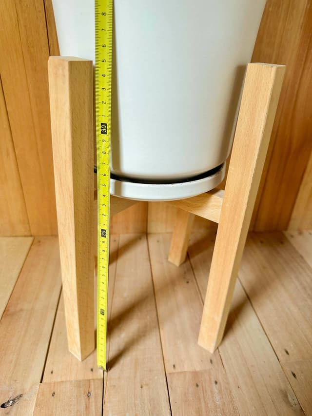 Porta Maceta En Madera - Para Decoración O Set De Filmación — foto 4