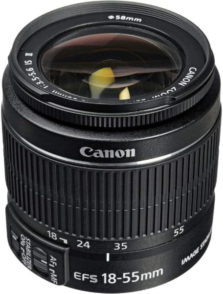 Lente Canon EF-S 18-55mm