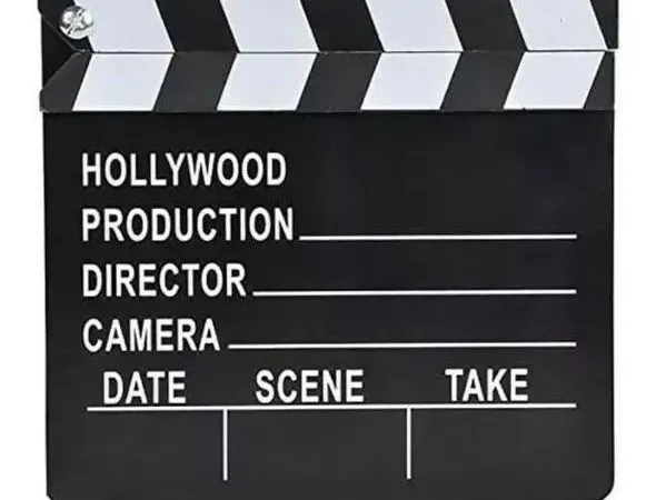 Tablilla De Director Película Hollywood Corte/acción
