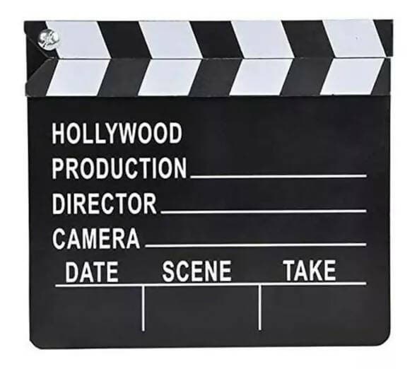 Tablilla De Director Película Hollywood Corte/acción — foto 2