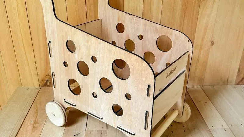 Carrito De Compras - Para Cumpleaños O Decoración
