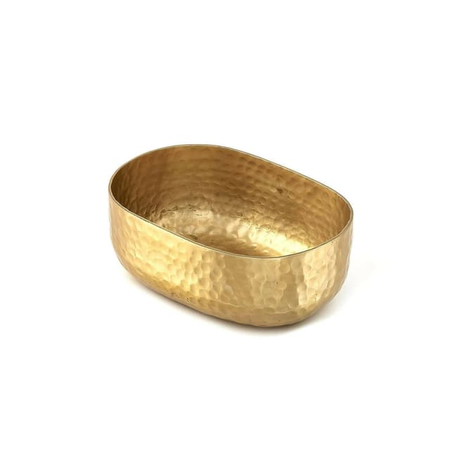 Bowl / Canasta Dorada Bronce — foto 2