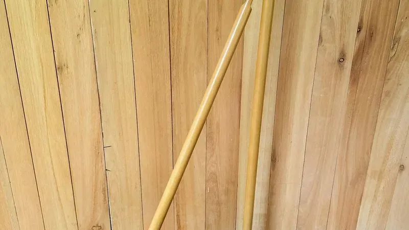 Escoba Y Pala En Madera