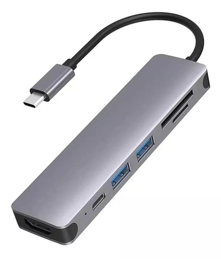 Adaptador Hub Usbc 3.0 Hdmi Para Mac / Laptop
