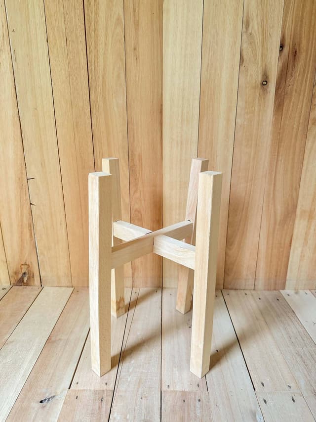 Porta Maceta En Madera - Para Decoración O Set De Filmación — foto 6