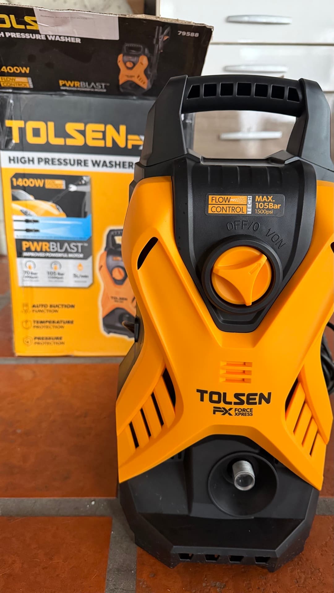 Hidrolavadora Tolsen 1400W