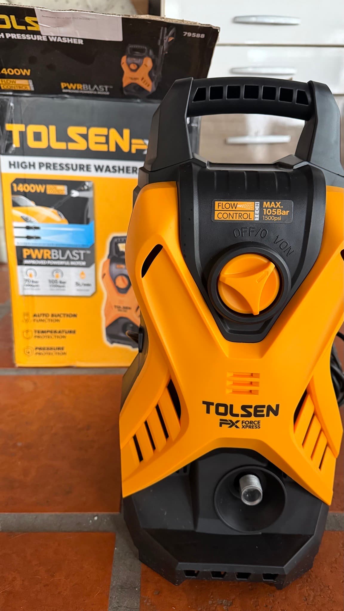 Hidrolavadora Tolsen 1400W